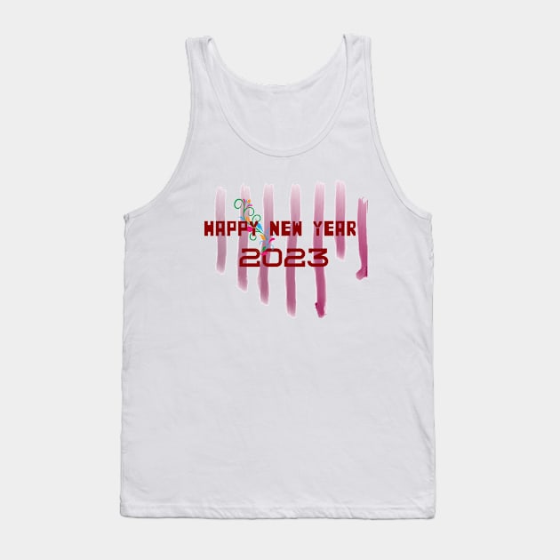 HELLO 2023 (HNY) Tank Top by Vauz-Shop